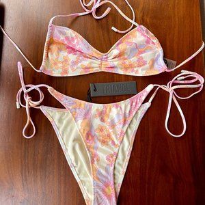 NWT Triangl Greta Sherbert Floral SET